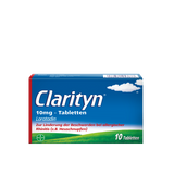 CLARITYN® Tablets for the relief of allergy symptoms such as hay fever and itching
