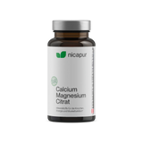 NICAPUR® Calcium Magnesium Citrat – Zwei hochwertige Mineralstoffe für Muskeln, Energie und Knochen