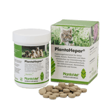 PlantaHepar® 200mg Tabletten - Ergänzungsfuttermittel für kleine Hunde, Katzen, Kaninchen und Meerschweinchen zur Unterstützung des Pankreas- und Leberstoffwechsels