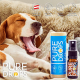 PURE DROPS CBD ÖL 5% Doppelpack Aktion für Tiere aus Österreich