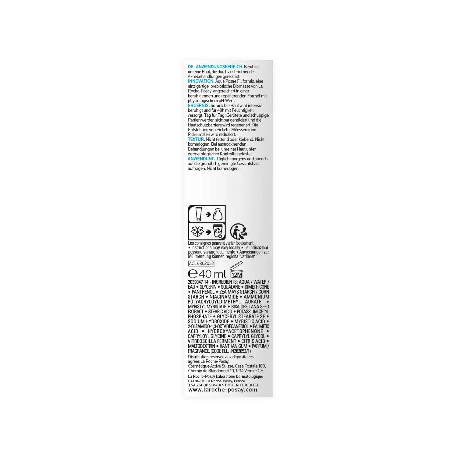 EFFACLAR H ISO-BIOME FEUCHTIGKEITSPFLEGE – Bild 3