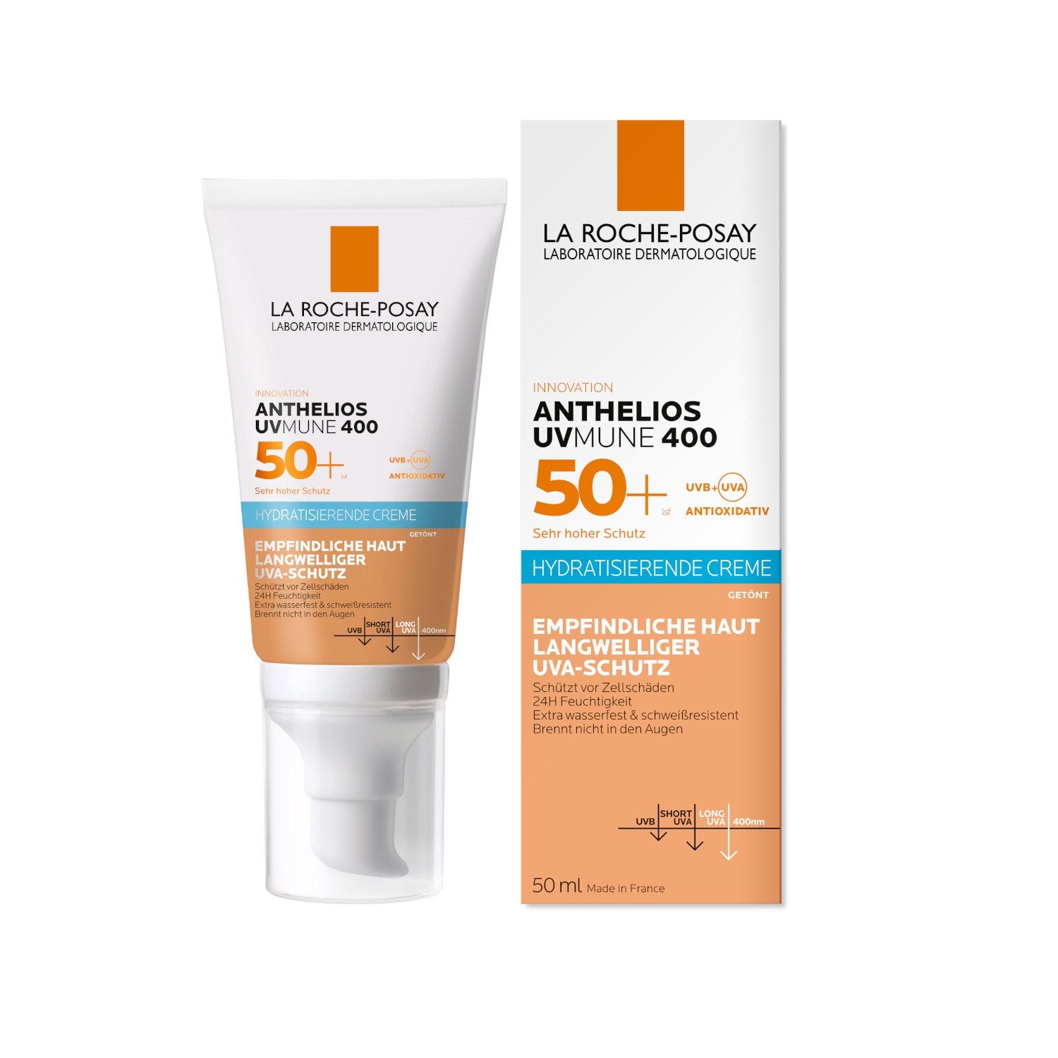 ANTHELIOS&nbsp;&nbsp;HYDRATISIERENDE GET&Ouml;NTE BB-CREME UVMUNE 400 LSF 50+&nbsp; – Bild 2