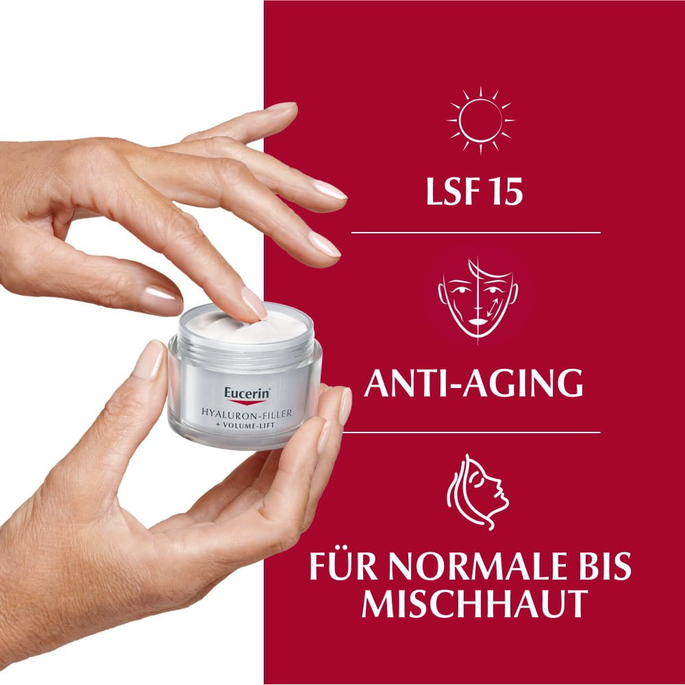 HYALURON-FILLER + VOLUME-LIFT Tagespflege für normale bis Mischhaut – Bild 3