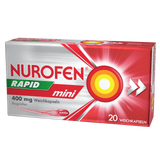 NUROFEN Rapid MINI 400 mg Ibuprofen Soft Capsules – for easier swallowing