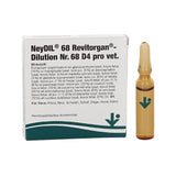 NeyDIL® 68 Revitorgan®-Dilution Nr. 68 D4 pro vet. - Bewegungsapparat, Wirbelsäule, Bandscheiben, Muskulatur, Gelenke und Rückenmark sowie Stoffwechsel, hormonelle Regulation und Immunsystem bei Tieren