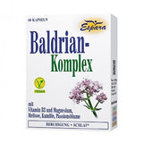 Baldrian-Komplex Kapseln Espara - Zur Unterstützung von Nervensystem, Entspannung und Schlaf