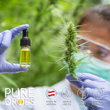 PURE DROPS CBD ÖL 5% Doppelpack Aktion für Tiere aus Österreich