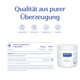 Vitamin C Powder Gentle on the stomach and optimally dosable. -Pure- Encapsulations