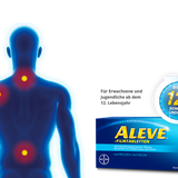 Aleve® comprimidos recubiertos para el dolor corporal y de espalda