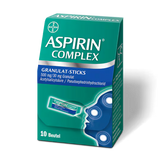 Aspirin® Complex Granules Sticks for colds with runny nose and fever