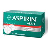 Aspirin® Akut Brausetabletten bei migränebedingten Kopfschmerzen