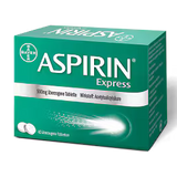 Aspirin® Express 500mg überzogene Tablette - Doppelt so schnell gegen Schmerzen