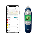 Braun ThermoScan® 7+ Connect – Präzises Ohr-Fieberthermometer mit Bluetooth und Family Care™ App