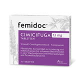 femidoc® CIMICIFUGA 13 mg Tabletten - Pflanzliches Arzneimittel bei Beschwerden in den Wechseljahren