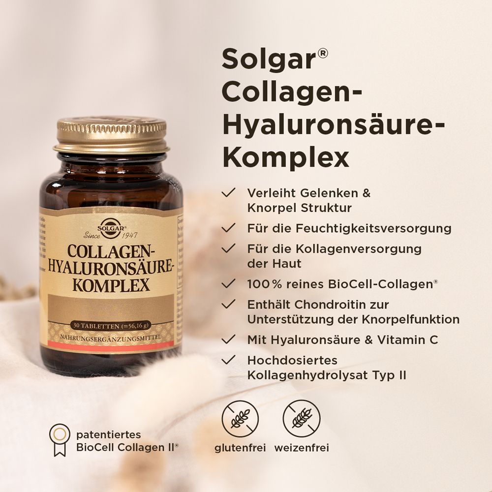 Solgar® Collagen-Hyaluronsäure-Komplex – Bild 2