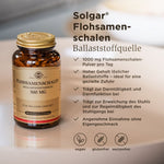 Solgar Flohsamenschalen 500 mg Kapseln – Bild 2