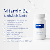 Vitamin B12 Methylcobalamin - Pure Encapsulations