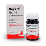 NeyVit® Nr. 42 Gefäßschutz Tabletten - Nahrungsergänzungsmittel mit Organextrakten und Rutin