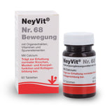NeyVit® Nr. 68 Bewegung Tabletten - für Knochen, Muskeln und Bindegewebe mit tierischen Bestandteilen
