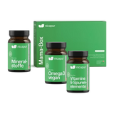 NICAPUR® Mama-Box – Vitamine, Mineralstoffe und veganes Omega-3 für Kinderwunsch, Schwangerschaft und Stillzeit