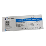 UNGENE® COVID-19 Prueba rápida de antígenos – Autodiagnóstico (5 pruebas)