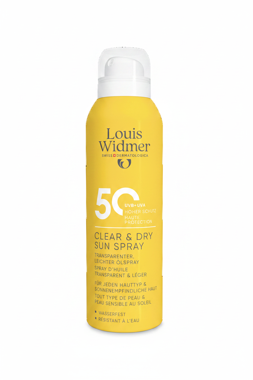 Clear & Dry Sun Spray 50 – Bild 1