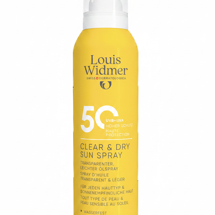 Clear & Dry Sun Spray 50 – Bild 1