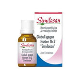 Similasan Globuli gegen Husten Nr. 2 - Homöopathisches Arzneimittel bei verschleimtem Husten und Bronchialhusten
