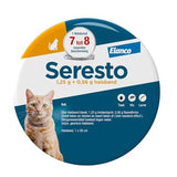 Seresto collar for cats against ticks and fleas, kills and repels for up to 8 months