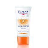 Eucerin Sun Creme LSF 50+ – Sehr hoher Sonnenschutz für Gesicht, Hals und Dekolleté