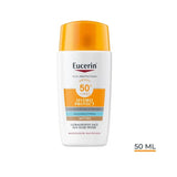 Eucerin Sun Facial Hydro Protect Fluido Ultraligero FPS 50+ Con Color Medio