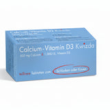 CALCIUM + VITAMIN D3 Kwizda zum Schlucken oder Kauen