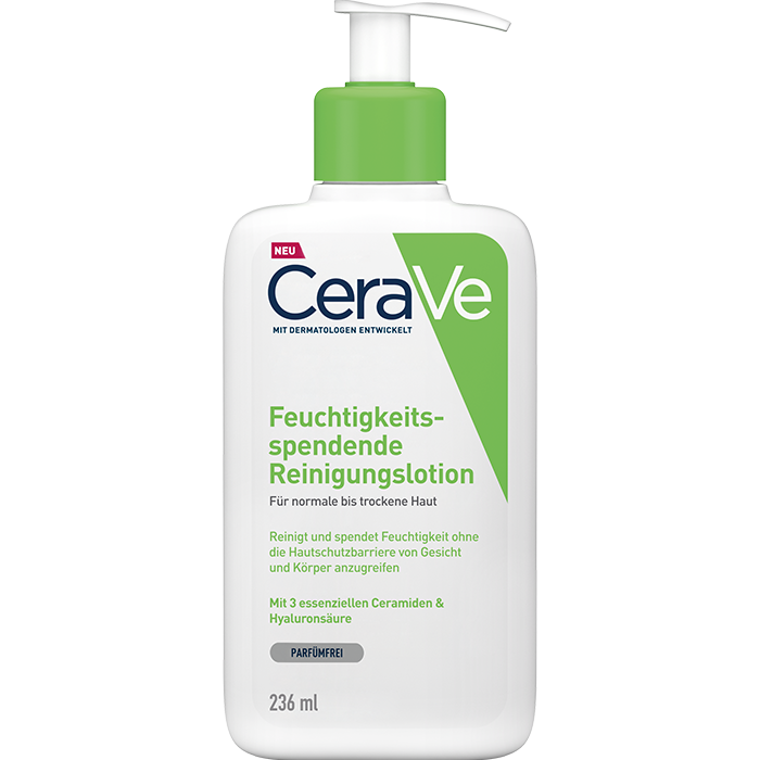 CeraVe Feuchtigkeitsspendende Reinigungslotion – Bild 1
