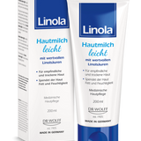 Linola Loción corporal ligera - Loción corporal ligera para pieles sensibles y secas