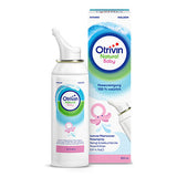 Otrivin® Natural Baby Nasenreinigung - Isotone Meerwasserlösung zur sanften Reinigung und Befeuchtung der Nase