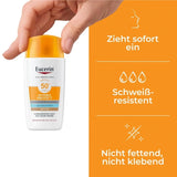 Eucerin Sun Facial Hydro Protect Fluido Ultraligero FPS 50+ Con Color Medio
