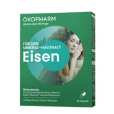 ÖKOPHARM® Eisen Kapseln – Eisen mit Vitamin C und Kupfer