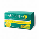 Aspirin® +C Effervescent Tablets for colds, flu-like infections, pain and fever