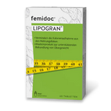 femidoc® LIPOGRAN® Tabletten - Fettbinder zur Unterstützung der Gewichtskontrolle und Gewichtsreduktion
