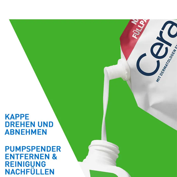 CeraVe Feuchtigkeitsspendende Reinigungslotion Nachfüllpack – Bild 2
