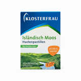 KLOSTERFRAU Pastillas para la tos de musgo islandés sabor espino amarillo