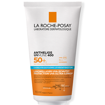 ANTHELIOS UVMUNE 400 GESICHT + K&Ouml;RPER MILCH LSF 50+