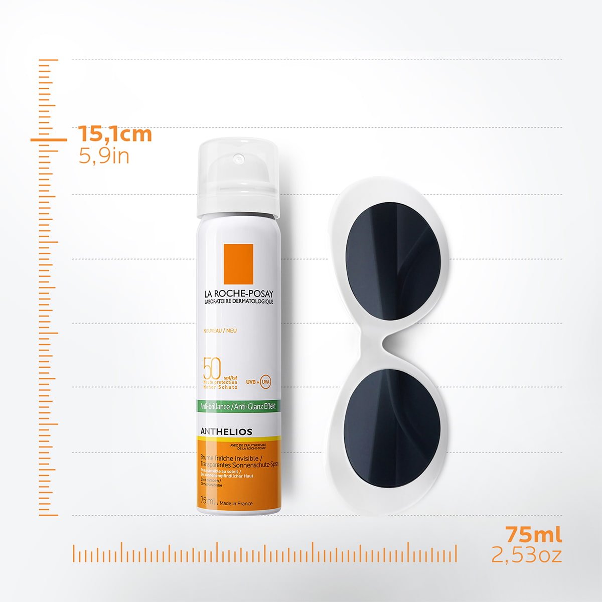 ANTHELIOS&nbsp;TRANSPARENTESANTI-GLANZ-SPRAY LSF 50 – Bild 4