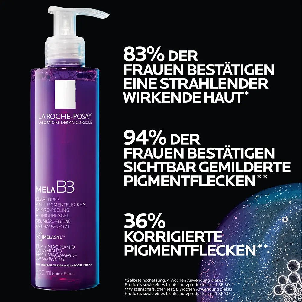MELA B3Kl&auml;rendes Anti-Pigmentflecken Mikro-Peeling Reinigungsgel – Bild 4