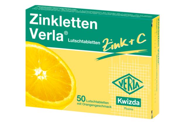 ZINKLETTEN VERLA® 5 mg Lutschtabletten Himbeere oder Orange