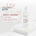 HYALURON ACTIV UV – Anti-Aging-Fluid mit dreifacher Wirksamkeit und Lichtschutzfaktor 50 – Bild 10