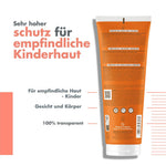 Sonnenpflege - Empfindliche Haut Kinder-Sonnenmilch SPF 50+ – Bild 2