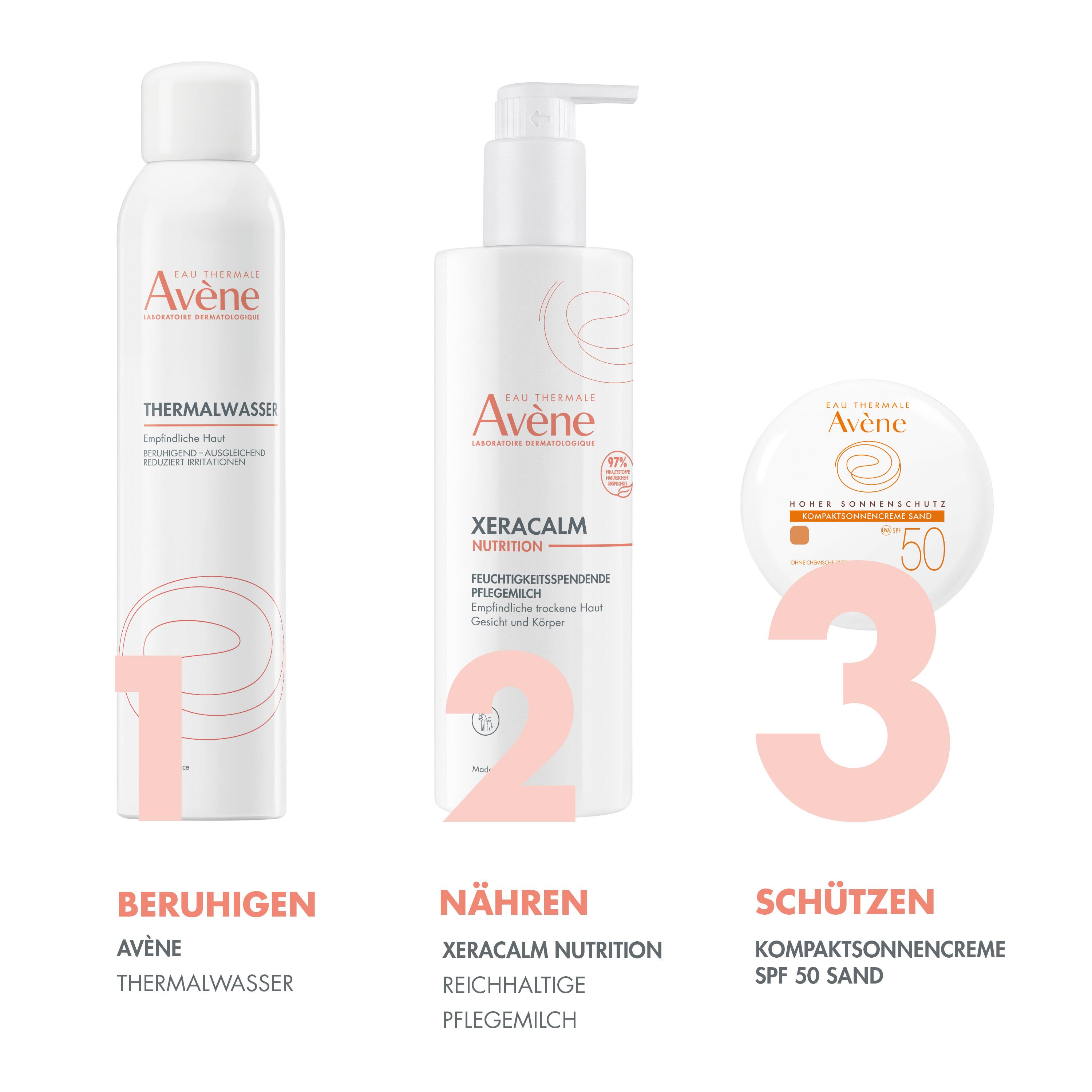 Sonnenpflege - Überempfindliche Haut Kompaktsonnencreme Sand SPF 50 – Bild 6