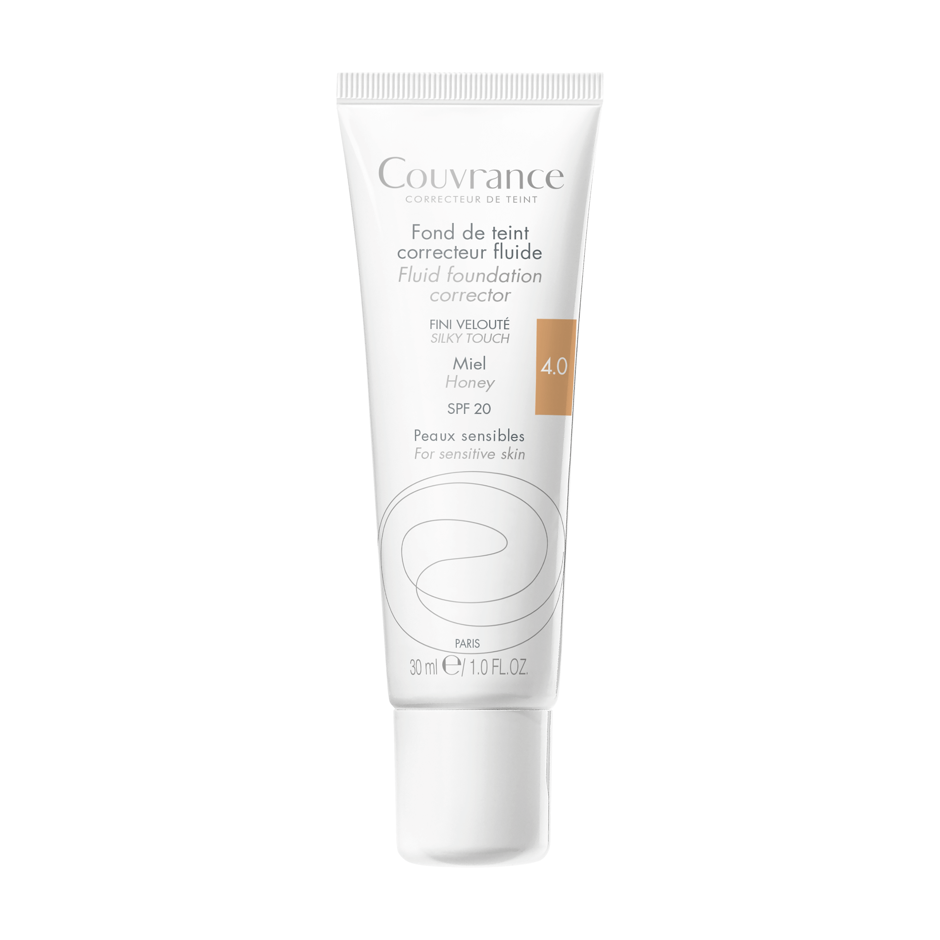 COUVRANCE Korrigierendes Make-up-Fluid Honig – Bild 1