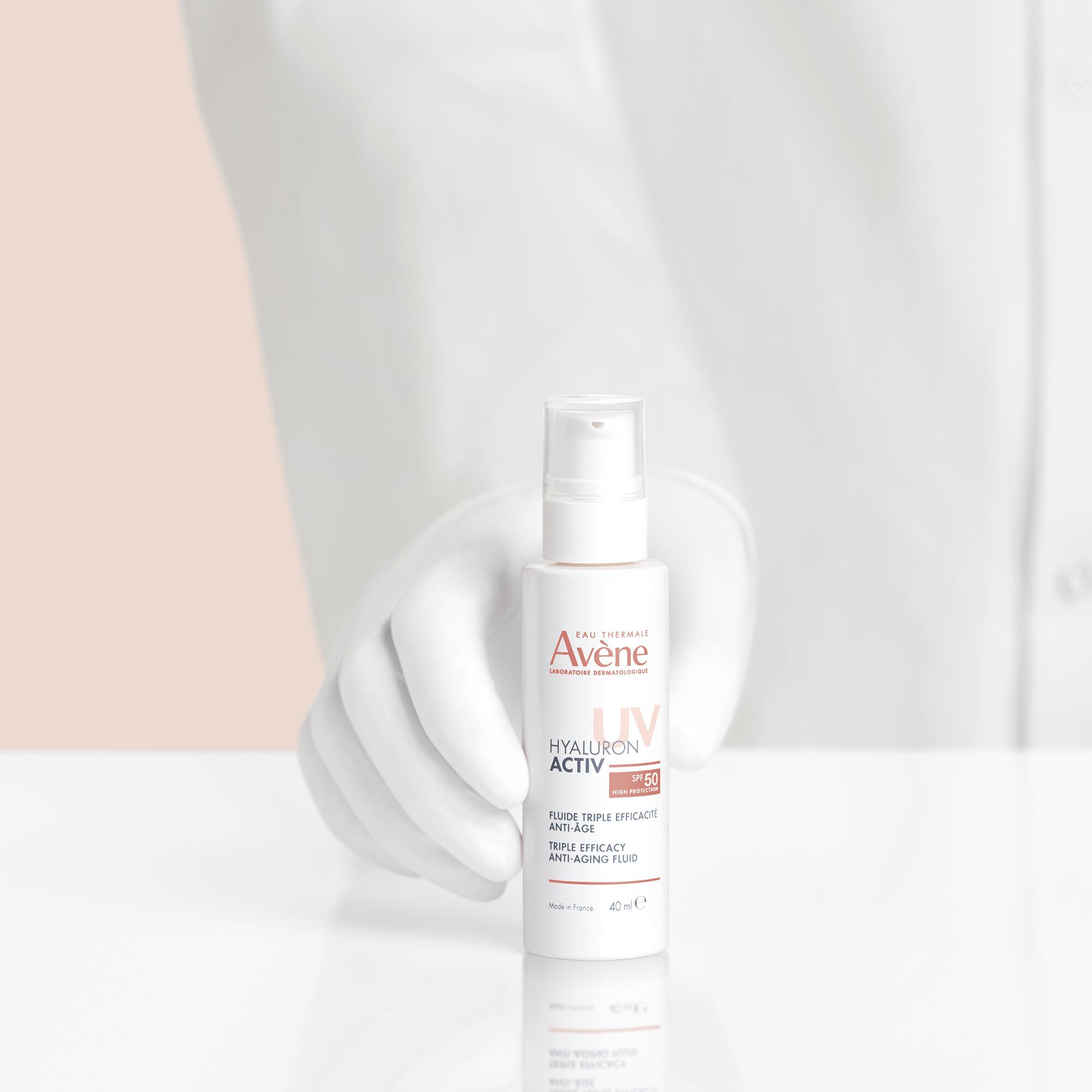 HYALURON ACTIV UV – Anti-Aging-Fluid mit dreifacher Wirksamkeit und Lichtschutzfaktor 50 – Bild 5